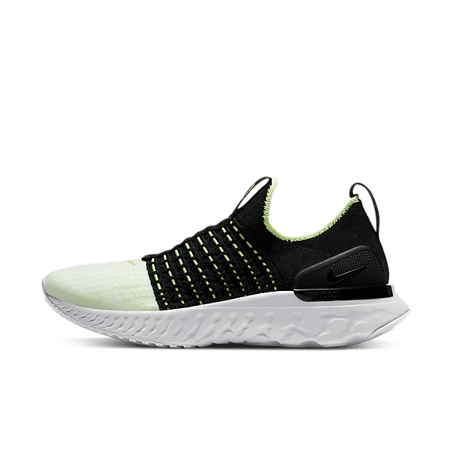 Nike React Phantom Run Flyknit 2 Black Barely Volt (W) | CJ0280-004 ...