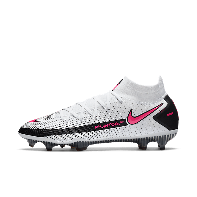 Nike Phantom GT Elite DF FG White Black Pink Blast CW6589-160