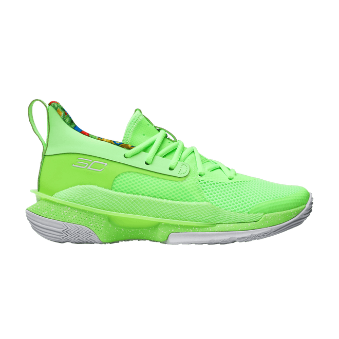 Under Armour Curry 7 Sour Patch Kids Lime (GS) 3022113-302