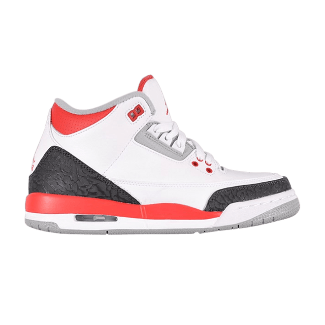 Jordan 3 Retro Fire Red 2013 (GS) 398614-120