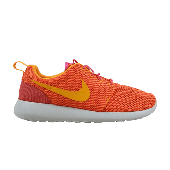 Nike Rosherun Pink Glow/Atomic Mango-Summit White-Volt (W) 511882-607