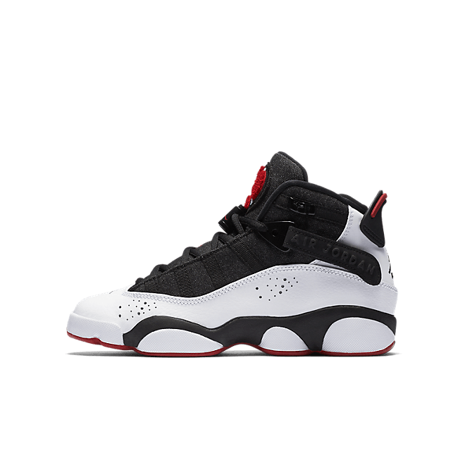 Jordan 6 Rings Black Gym Red (GS) 323419-012