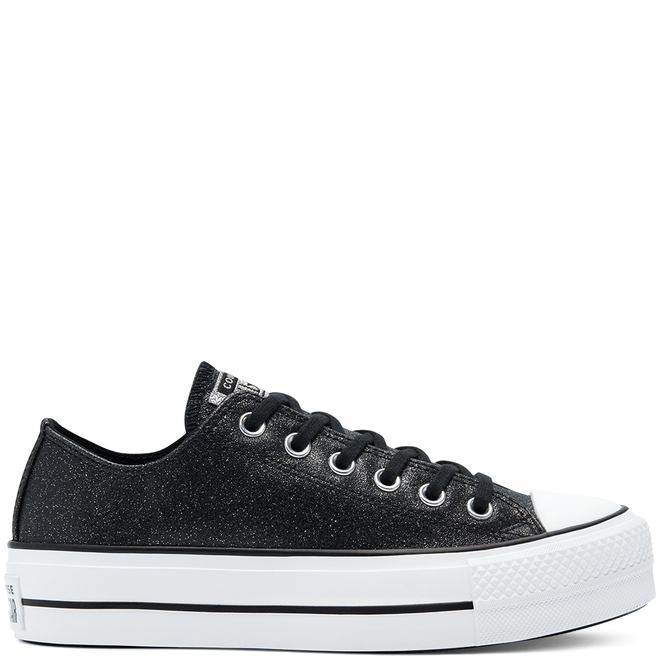 Glitter Shine Platform Chuck Taylor All Star Low Top voor dames 569377C