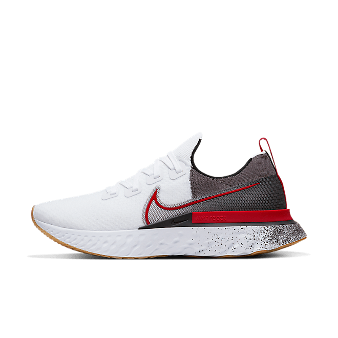 Nike React Infinity Run Flyknit White Light Brown