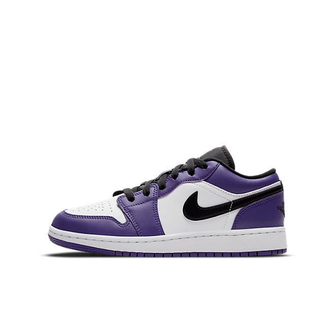 Jordan 1 Low Court Purple White (GS) 553560-500