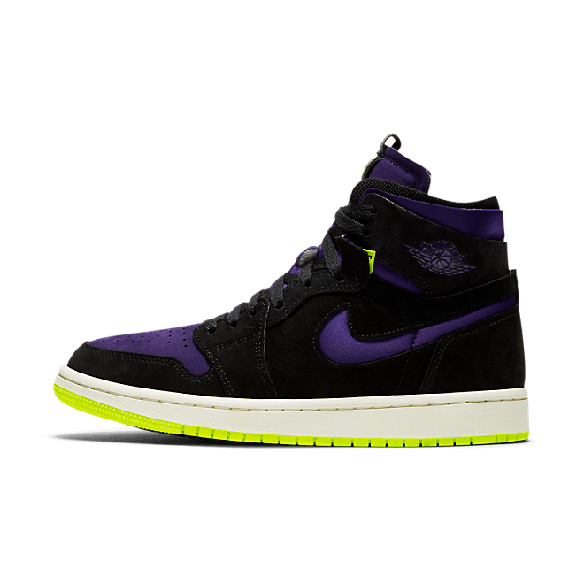 Jordan 1 High Zoom Air CMFT Black Court Purple Lemon Venom (W) CT0979-001