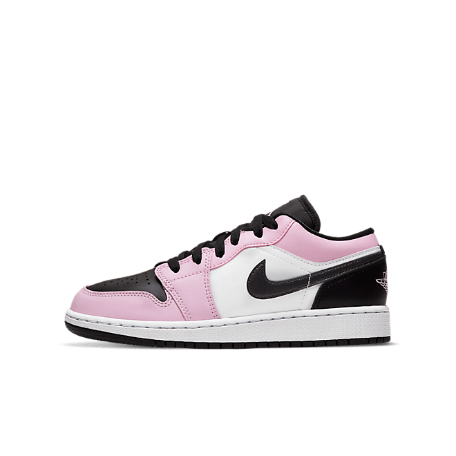 Air Jordan 1 Low (Gs) LT ARCTIC PINK/BLACK-WHITE 554723-601