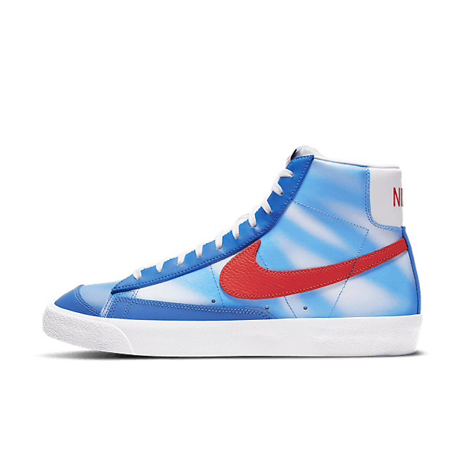 Nike Blazer Mid 77 Pacific Blue Red DC1405-400