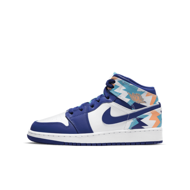 Air Jordan 1 Mid 'Geometric' 555112-105