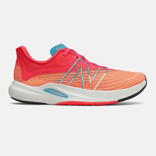 New Balance FuelCell Rebel v2 - Citrus Punch with Vivid Coral