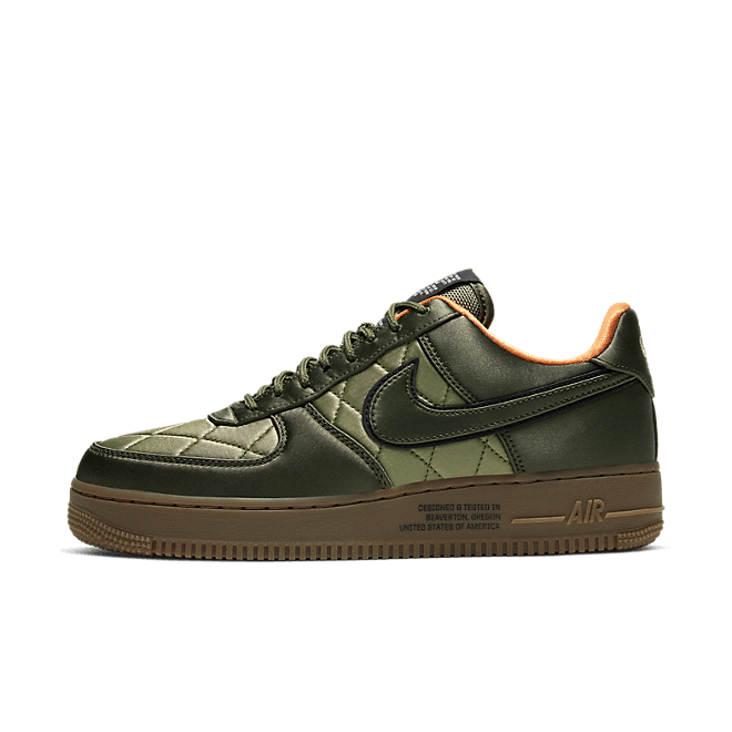 Nike Air Force 1 Low Quilted Satin Pack Cargo Khaki