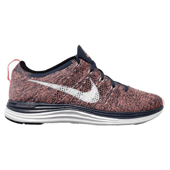 Nike Flyknit Lunar1+ Squadron Blue Atomic Pink (W) 554888-461