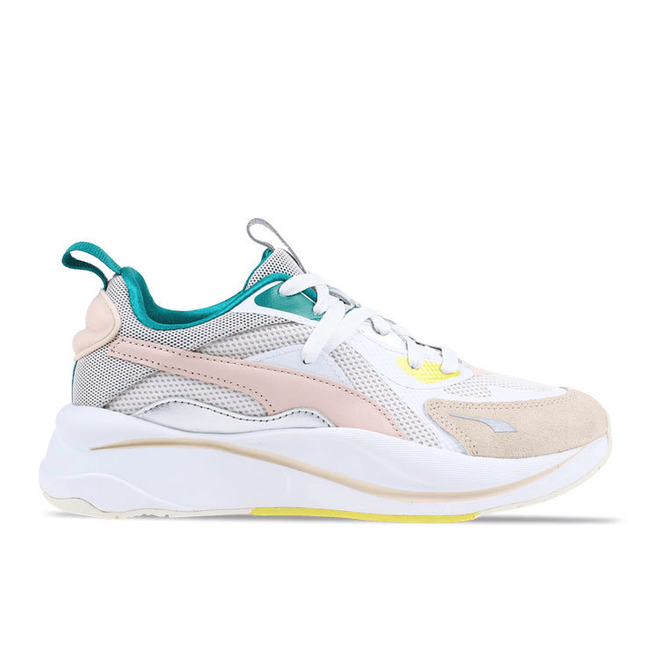 Puma RS-Curve Wit/Roze Dames 380659-01