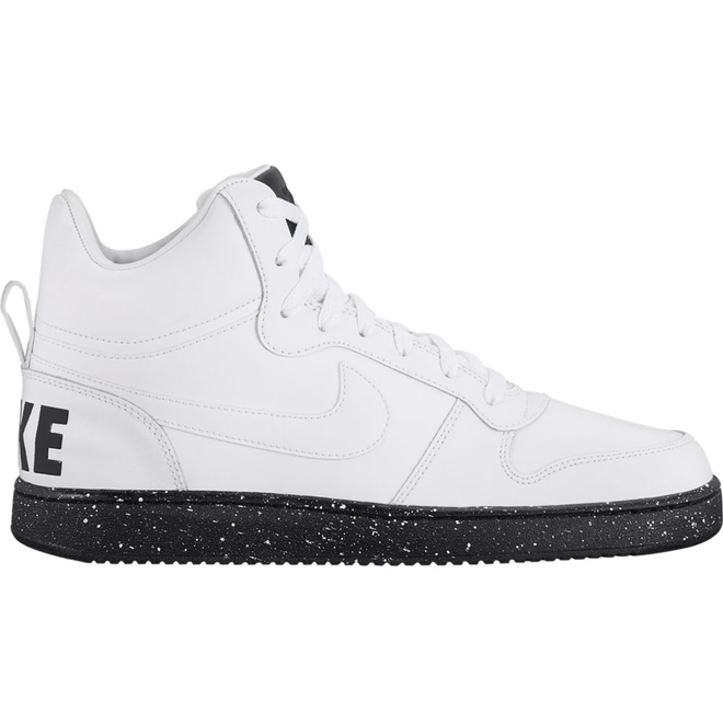 Nike Court Borough Mid White Black Speckled Sole