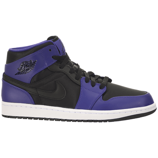 Jordan 1 Mid Black Dark Concord (2014)