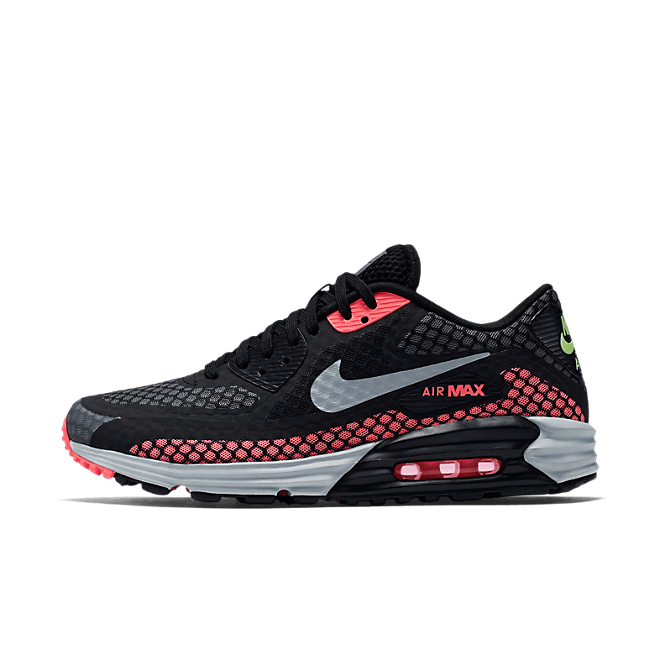 Nike Air Max Lunar 90 Black Silver Hot Lava 724078-002