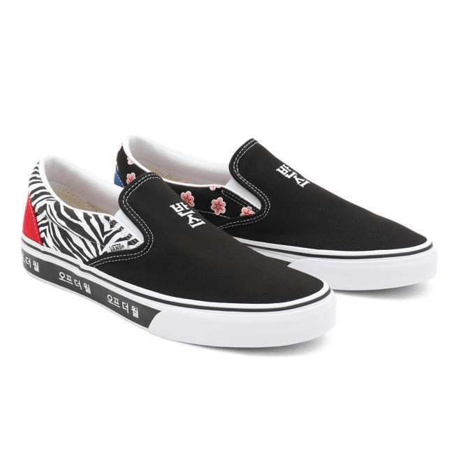 VANS Korean Typography Classic Slip-on  VN0A33TB9HW