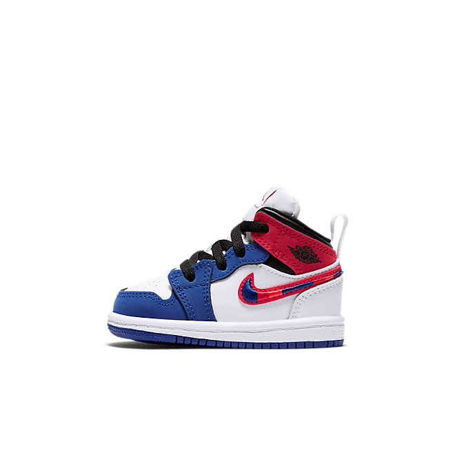 Jordan 1 Mid SE Rush Blue University Red (TD) BQ6933-146