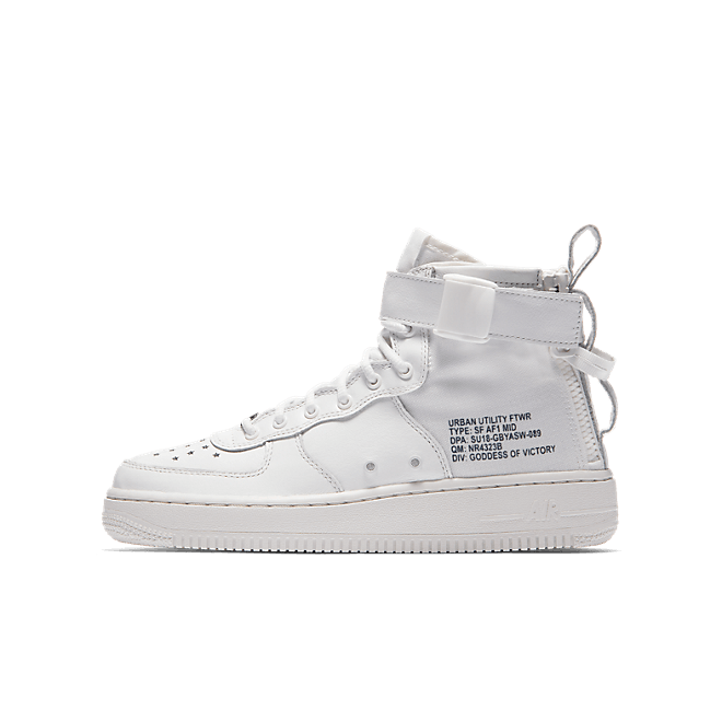 Nike SF Air Force One Mid White (GS) AR0690-100