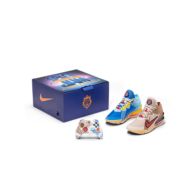 Nike Lebron 18 Low Xbox Controller Set Wile E. vs Roadrunner Space Jam