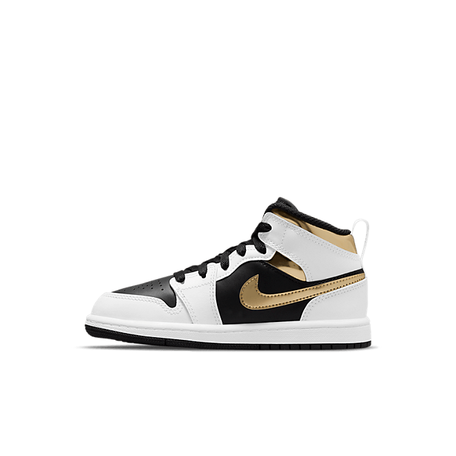 Jordan 1 Mid White Gold (PS) 640734-190