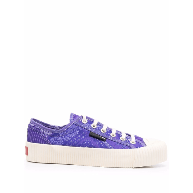 Superga bandana-print lace-up shoes S8114IW