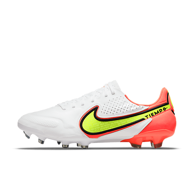 Nike Tiempo Legend 9 Elite FG White Bright Crimson Volt CZ8482-176