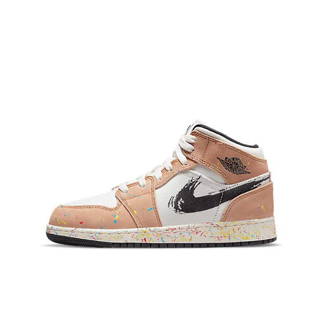 Jordan 1 Mid SE Brushstroke (GS) DA8006-100