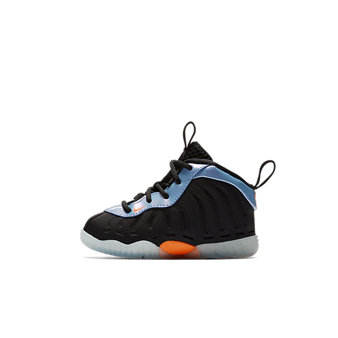 Nike Little Posite One TD 'Twilight Pulse' Black/Total Orange/Twilight Pulse/White