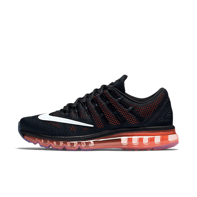 Nike Air Max 2016 Black/Total Crimson-White-Squadron Blue