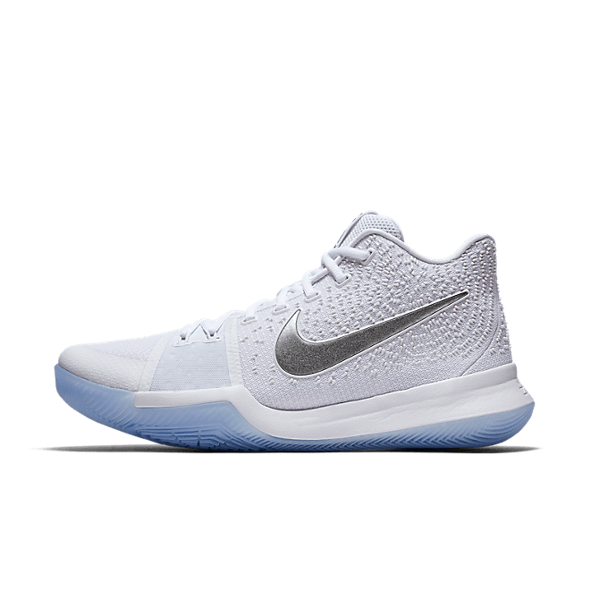 Nike Kyrie 3 White Silver Chrome 852396-103