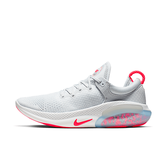 Nike Joyride Run Flyknit Pure Platinum Crimson