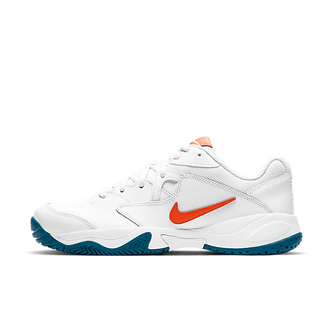 Nike Court Lite 2 'White Green Abyss' White/Green Abyss/Praline/Team Orange