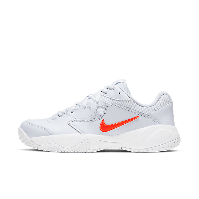 Womens Nike Court Lite 2 'Football Grey Bright Crimson' WMNS