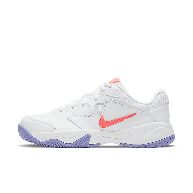 Womens Nike Court Lite 2 'White Purple Pulse' White/Purple Pulse/Bright Mango WMNS AR8838-110