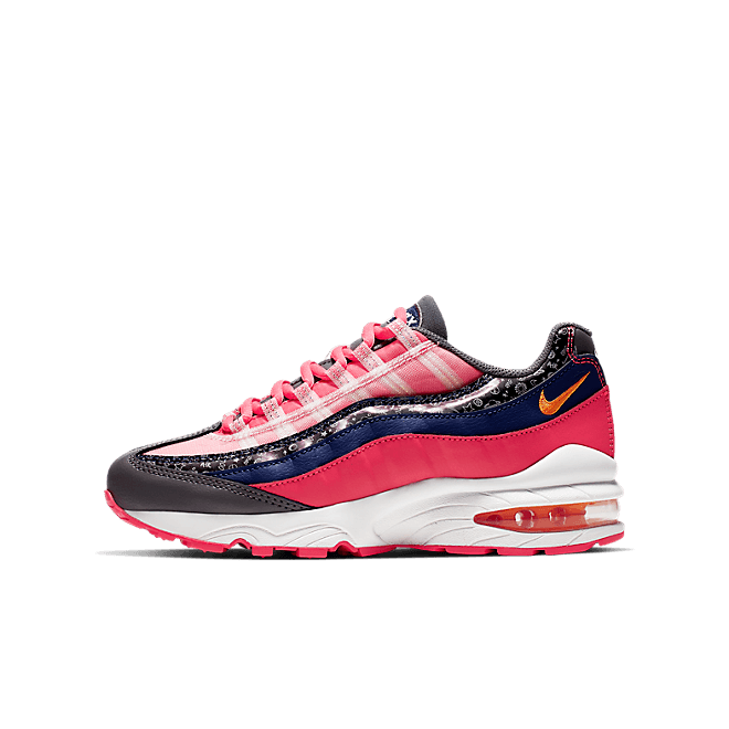 Kids Nike Air Max 95'Purple Racer Pink' GS Regency Purple/Racer Pink-Sail-Laser Orange CI9933-500