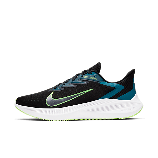 Nike Zoom Winflo 7 Black Vapor Green