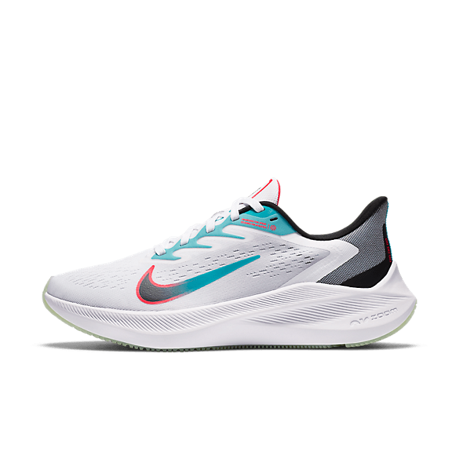 Womens Nike Zoom Winflo 7 Flash Crimson Aqua WMNS