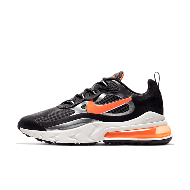 Nike Air Max 270 React Black Total Orange CQ4598-084