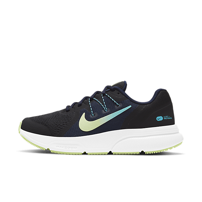 Womens Nike Zoom Span 3 'Black Light Liquid Lime' WMNS