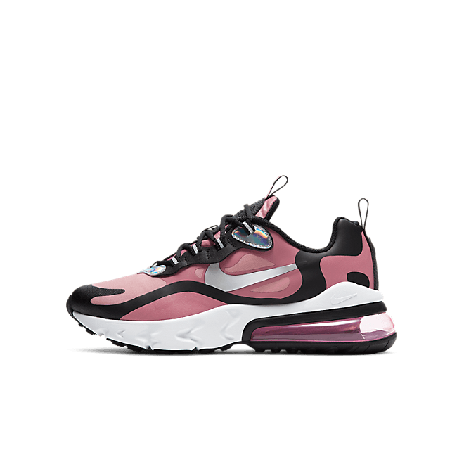 Kids Nike Air Max 270 React SE 2 GS 'Desert Berry' Desert Berry/Metallic Silver CT4694-600