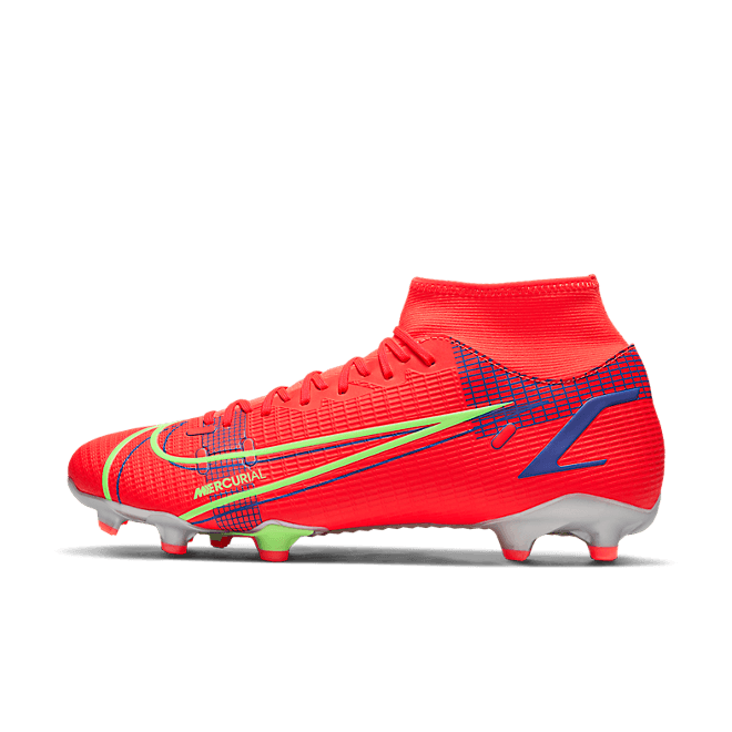 Nike Superfly 8 Academy FG/MG Red Blue Green CV0843-600