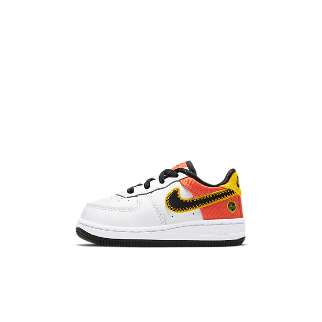 Nike Air Force 1 LV8 TD 'Roswell Rayguns' White/Orange Flash/Amarillo/Black DD9533-100