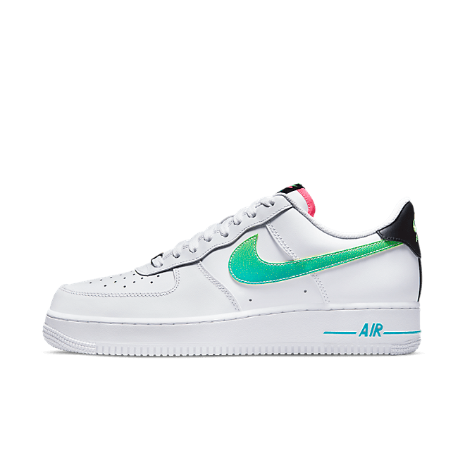 Nike Air Force 1 '07 LV8 'White Aquamarine' White/Aquamarine/Black/Green Strike