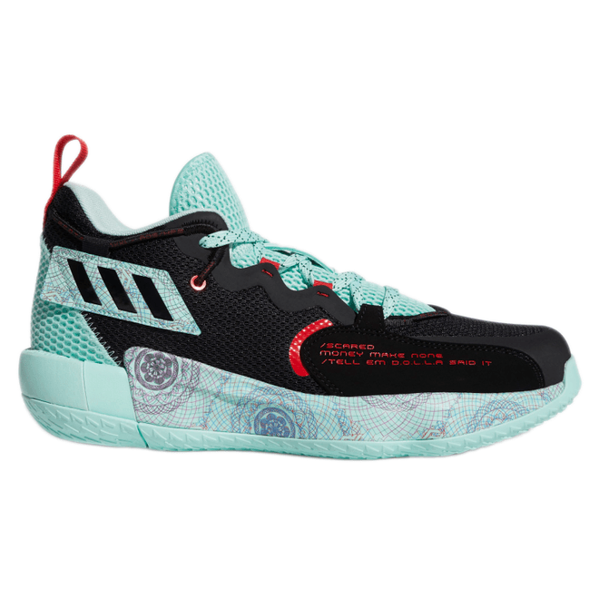 adidas Dame 7 EXTPLY Black Clear Mint H68607