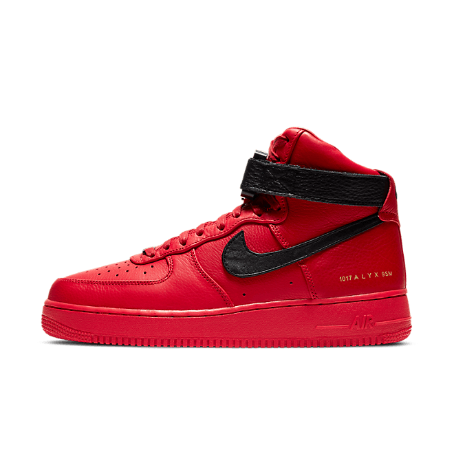 Alyx X Nike Air Force 1 High 1017 9SM 'Red' CQ4018-601