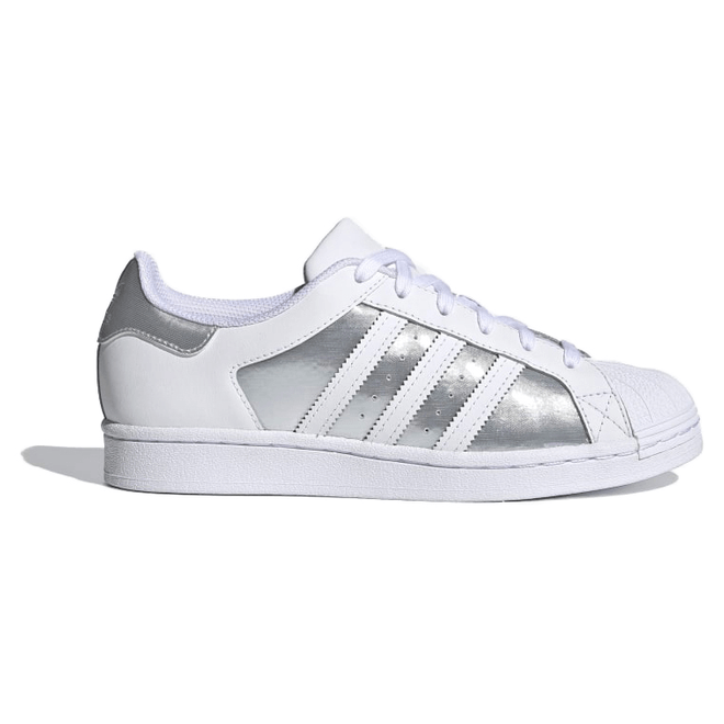 adidas Superstar White Silver Metallic (W) FX6048