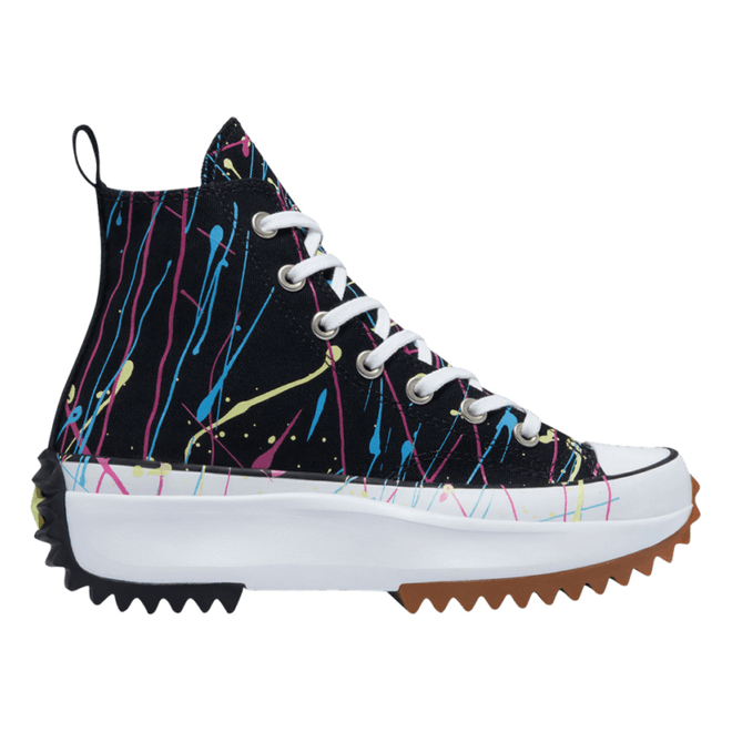 Converse Run Star Hike Hi Paint Splatter Black (W) 571872C