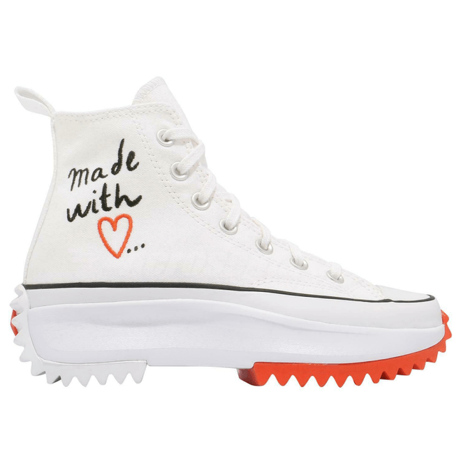 Converse Run Star Hike Hi Made with Love White (W) 571874C