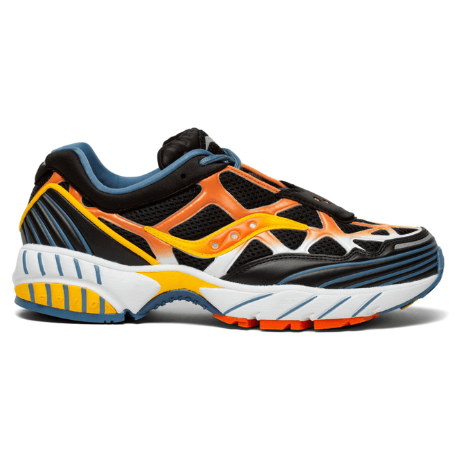 Saucony Grid Web Black Orange